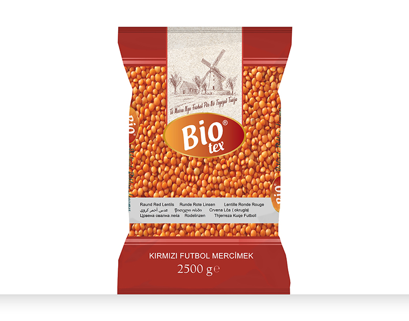 KIRMIZI FUTBOL MERC�MEK-2500 GR-Mercimekler